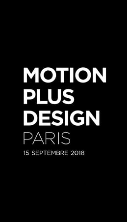 Motion Design Plus 2019 à Paris