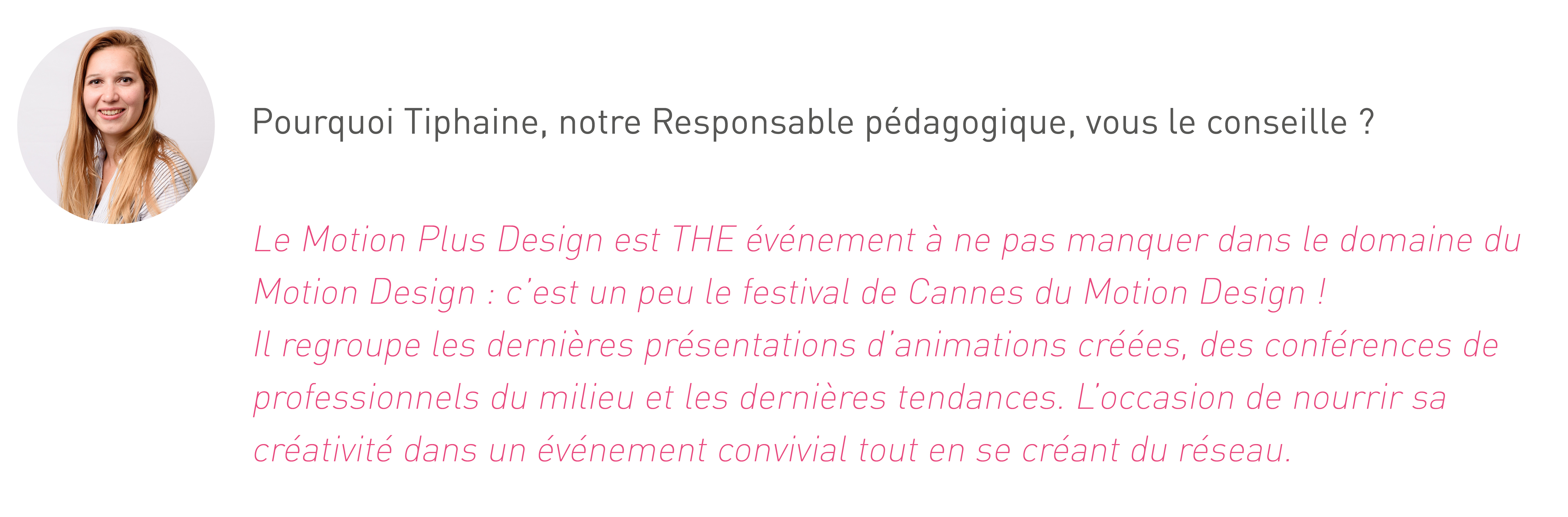 Le conseil de Tiphaine, responsable pédagogique du cursus Design Graphique à L'institut Artline