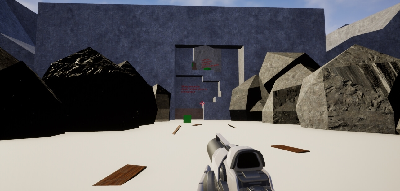 Travail sur une Map prototype sous l'Unreal Engine 3. Réalisation de Aurélien Matagne, Bachelor 3 Game Design