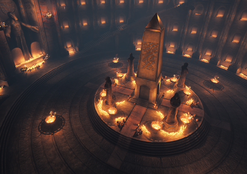 Eglise game art