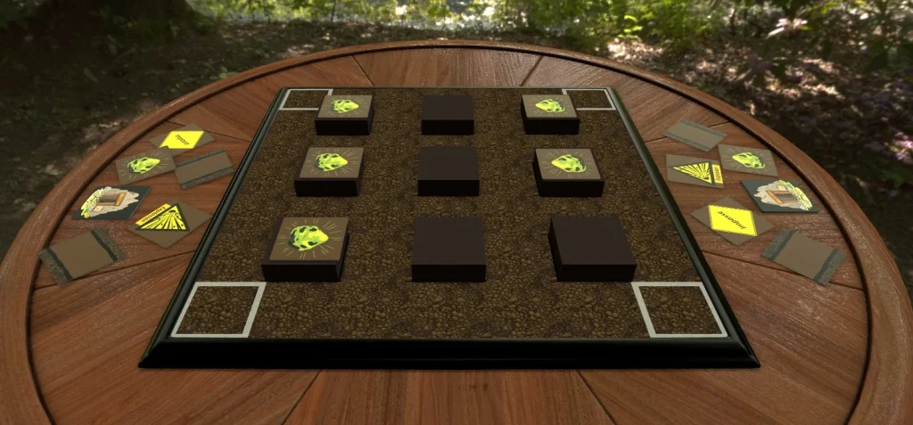 travail d'un apprenant en game design prototype numérique