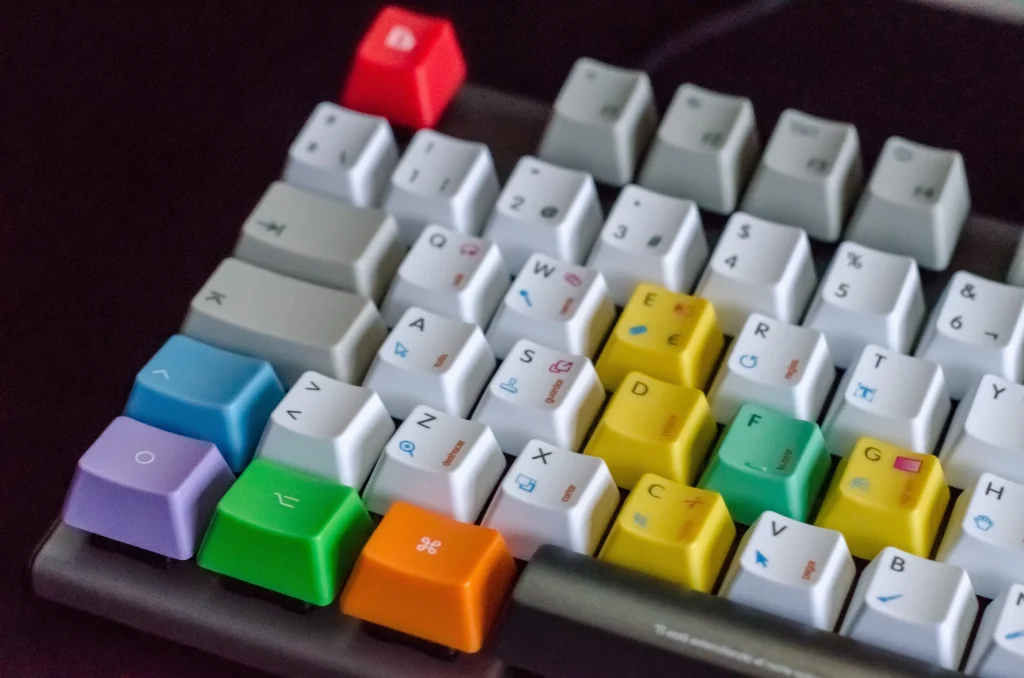 visuel d'un clavier d'ordinateur