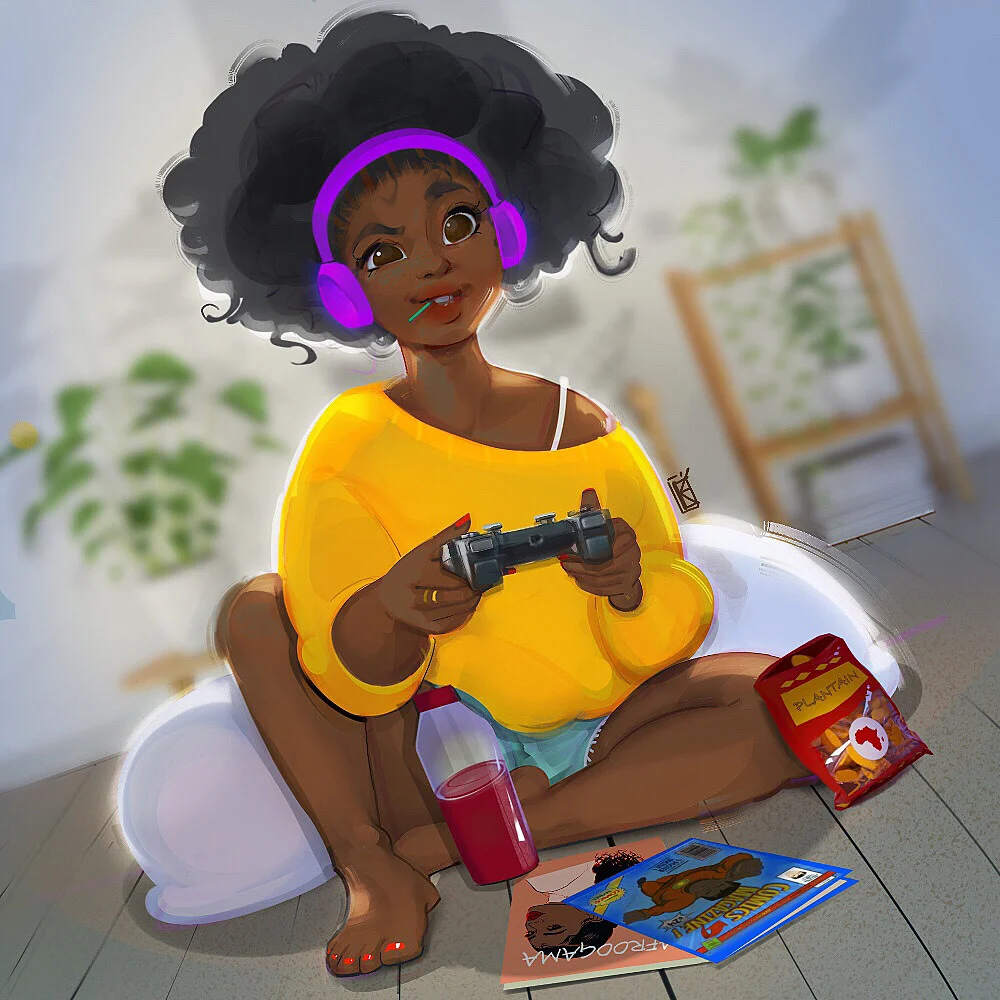illustration de déborah ouelle