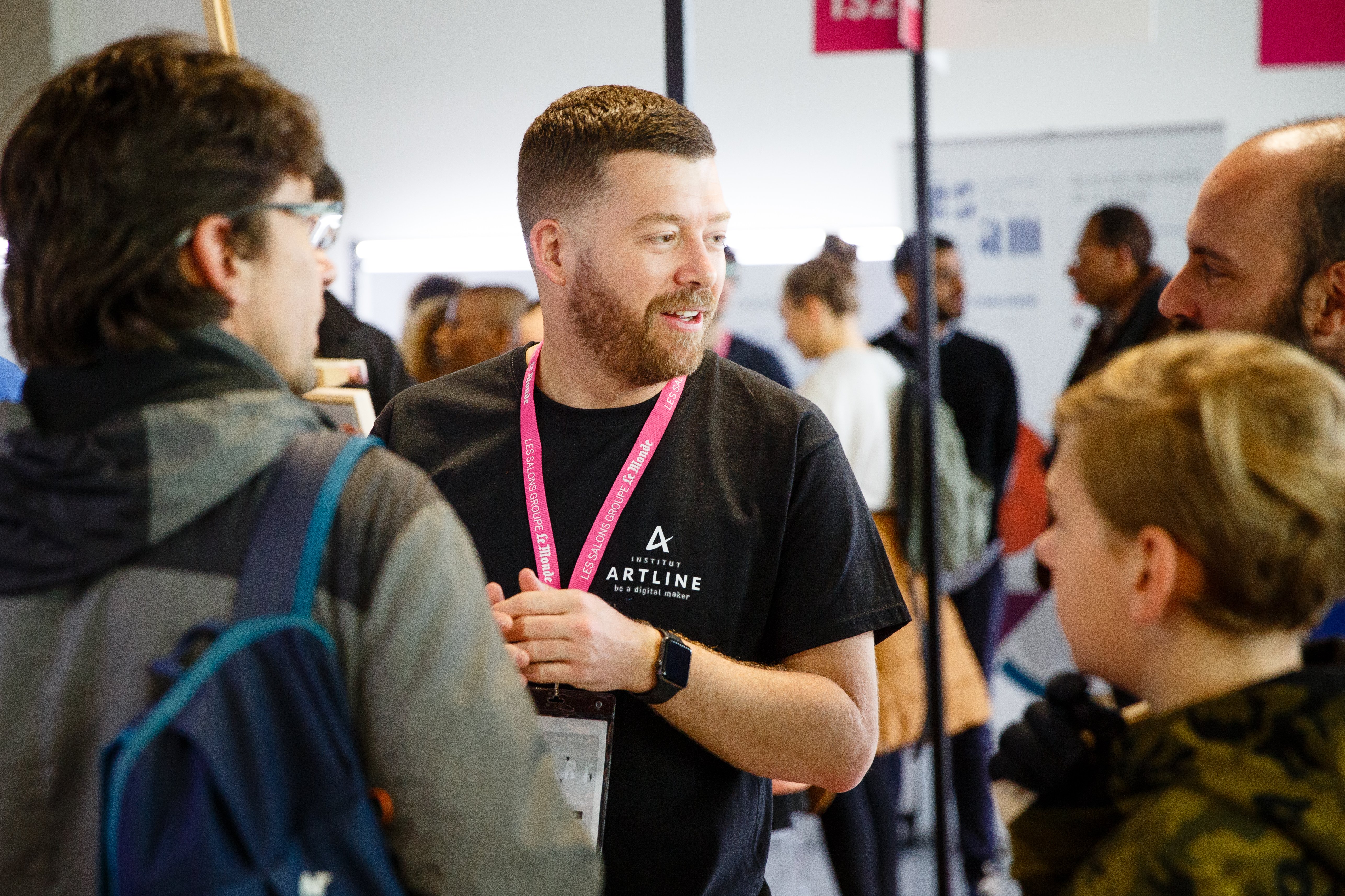 Youen Leclerc, mentor chez l'Institut Artline au salon du START 2018