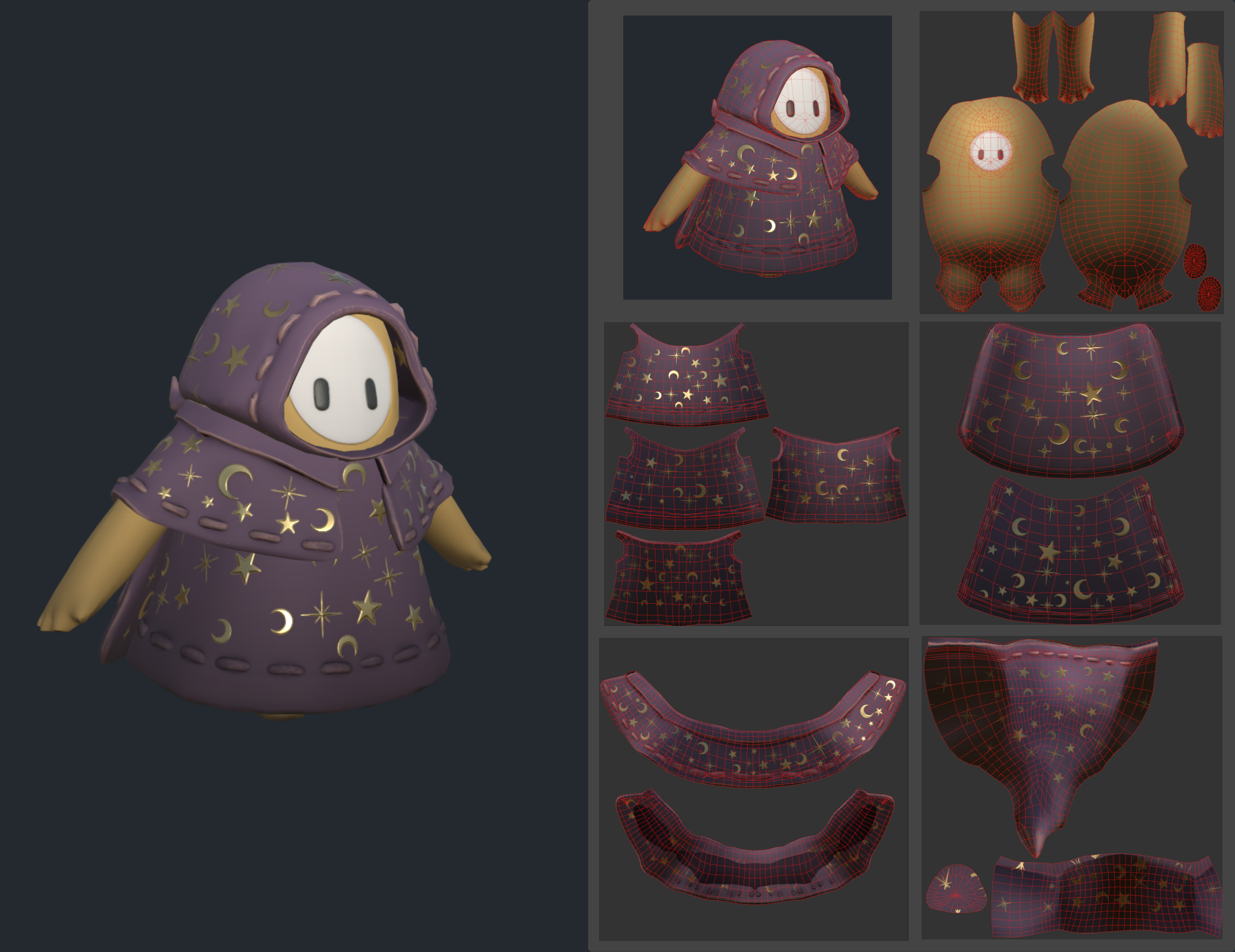 Texturing Game Art par Clémentine Garoche — apprenante Institut Artline